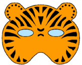 Dibuix Tigre pintat per ainhoa