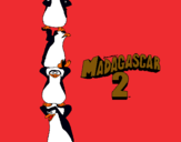 Dibuix Madagascar 2 Pingüins pintat per ayman