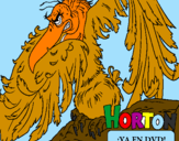 Dibuix Horton - Vlad pintat per xavier