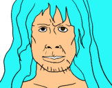 Dibuix Homo Sapiens pintat per adriana cobo guerrero