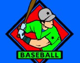 Dibuix Logotip de beisbol  pintat per jasmokt