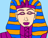 Dibuix Tutankamon pintat per laia  moreno