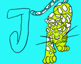 Dibuix Jaguar pintat per ismail