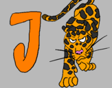 Dibuix Jaguar pintat per Jö