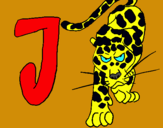 Dibuix Jaguar pintat per TACI
