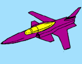 Dibuix Jet pintat per gerard_ponts