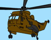 Dibuix Helicòpter al rescat  pintat per alex  zahino