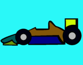 Dibuix Fórmula 1 pintat per ALEX
