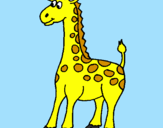 Dibuix Girafa pintat per CLAUDIA