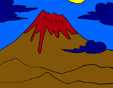 Dibuix Mont Fuji pintat per aimar