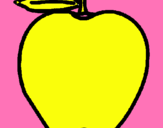 Dibuix poma pintat per 37