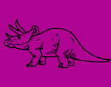 Dibuix Triceratops pintat per oczwtrtygtfffo0`k ug