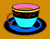 Dibuix Tassa de cafè pintat per jana