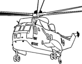 Dibuix Helicòpter al rescat  pintat per ARNAAU.5