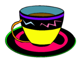 Dibuix Tassa de cafè pintat per ALBA