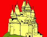 Dibuix Castell medieval pintat per mario,8