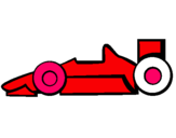 Dibuix Fórmula 1 pintat per ivano