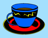 Dibuix Tassa de cafè pintat per Bernat