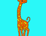 Dibuix Girafa pintat per Miley