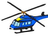 Dibuix Helicòpter  pintat per Raimon
