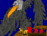 Dibuix Horton - Vlad pintat per GUILLEM