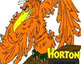 Dibuix Horton - Vlad pintat per iker  m.