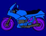 Dibuix Motocicleta pintat per ARNAU V
