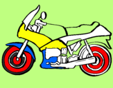 Dibuix Motocicleta pintat per sonia