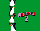 Dibuix Madagascar 2 Pingüins pintat per sandra