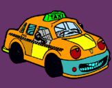 Dibuix Herbie taxista pintat per mina