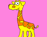 Dibuix Girafa pintat per emma
