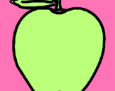 Dibuix poma pintat per 51