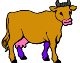 Dibuix Vaca pintat per ainhoa