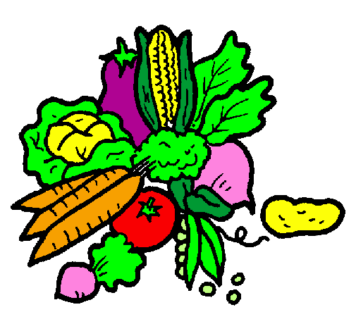 Dibuix verdures pintat per Laia