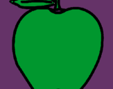 Dibuix poma pintat per 36