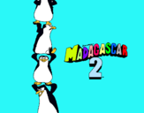Dibuix Madagascar 2 Pingüins pintat per ivanna