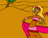 Dibuix Sahara pintat per Tàniabt3