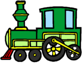Dibuix Tren pintat per Joan