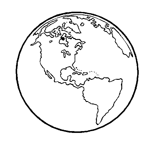 Dibuix Planeta Terra pintat per meritxelldescampsalbricim