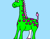 Dibuix Girafa pintat per yoco :)!! ;)