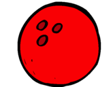 Dibuix Bola de bitlles  pintat per laura soler  gacia