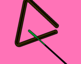 Dibuix Triangle pintat per julia