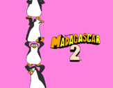 Dibuix Madagascar 2 Pingüins pintat per ayman