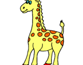 Dibuix Girafa pintat per Júlia