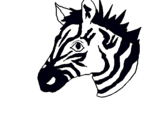 Dibuix Zebra II pintat per silvia