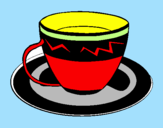 Dibuix Tassa de cafè pintat per MIREIA 