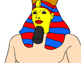 Dibuix Ramsès II pintat per anònim