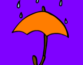 Dibuix Paraigües pintat per Gemma BB