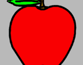 Dibuix poma pintat per gadiel