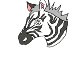 Dibuix Zebra II pintat per angelica.a.p